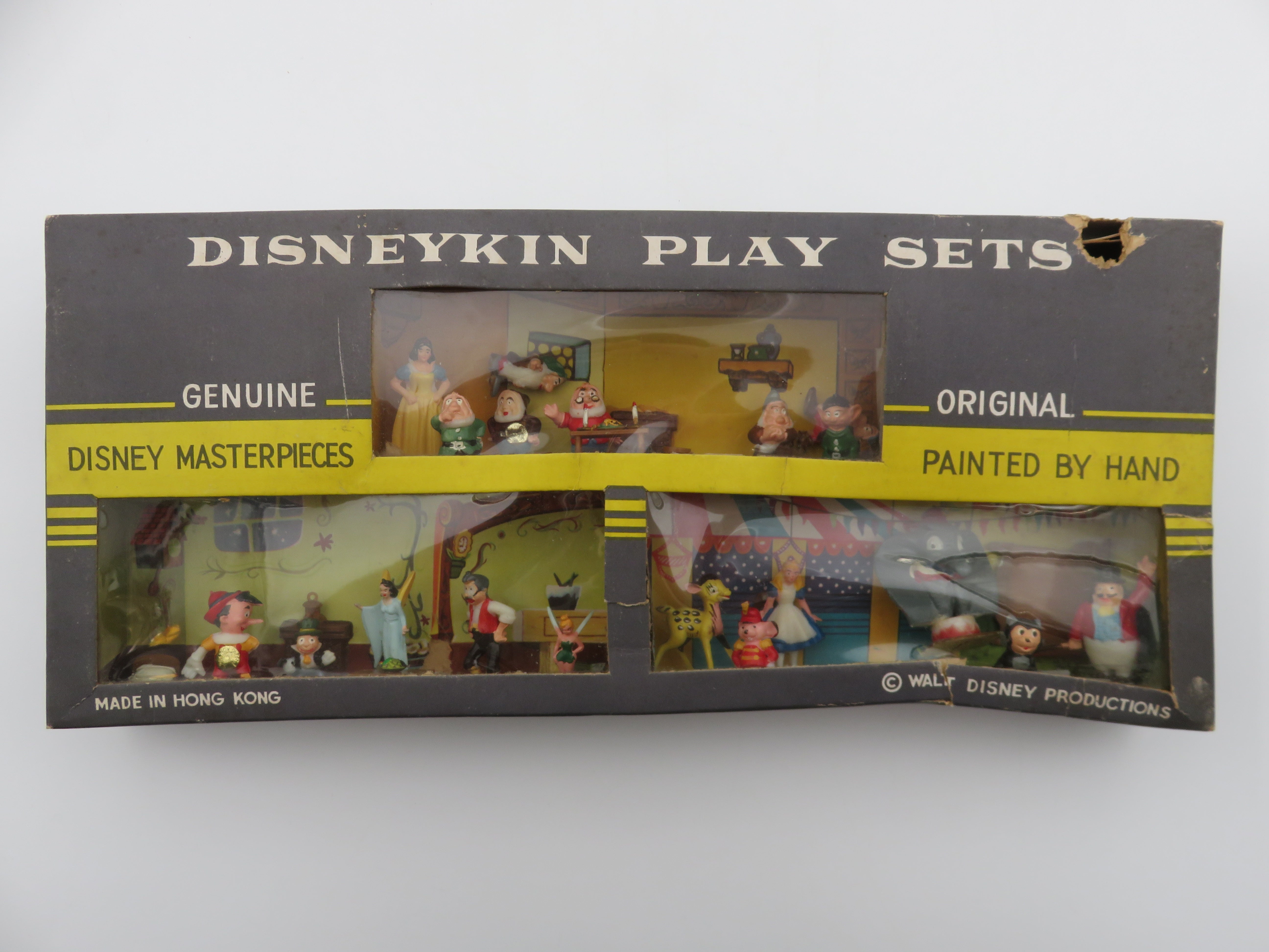 VINTAGE Disneykins Play Sets Lot of (2) - Louis Marx & Co./Marx Toys (c. 1960s) Collectibles